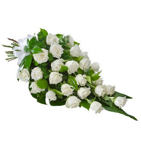 White Roses Sheaf